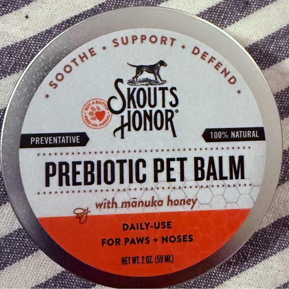 Prebiotic Pet Balm with Manuka Honey - Orange